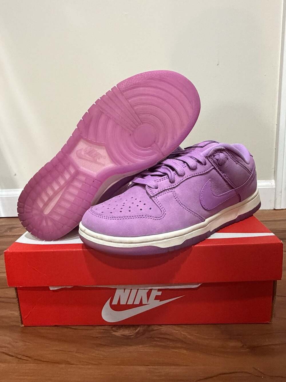 Nike Dunk Low Premium MF Rush Fuchsia Women's Size 6.5